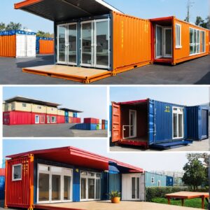 Z-Shaped container house for sale