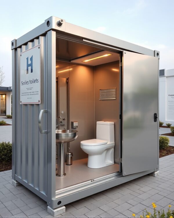 Luxury mobile toilet for sale